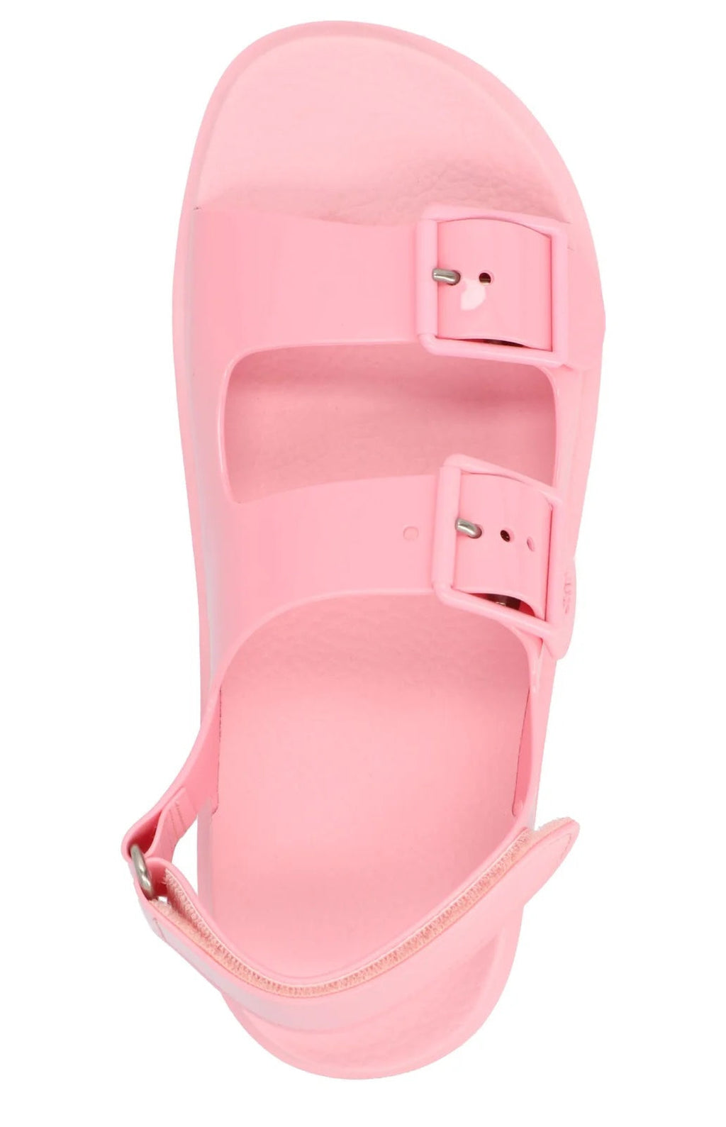 GUCCI GG ISLA LOGO EMBOSSED RUBBER SANDALS