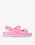 GUCCI GG ISLA LOGO EMBOSSED RUBBER SANDALS