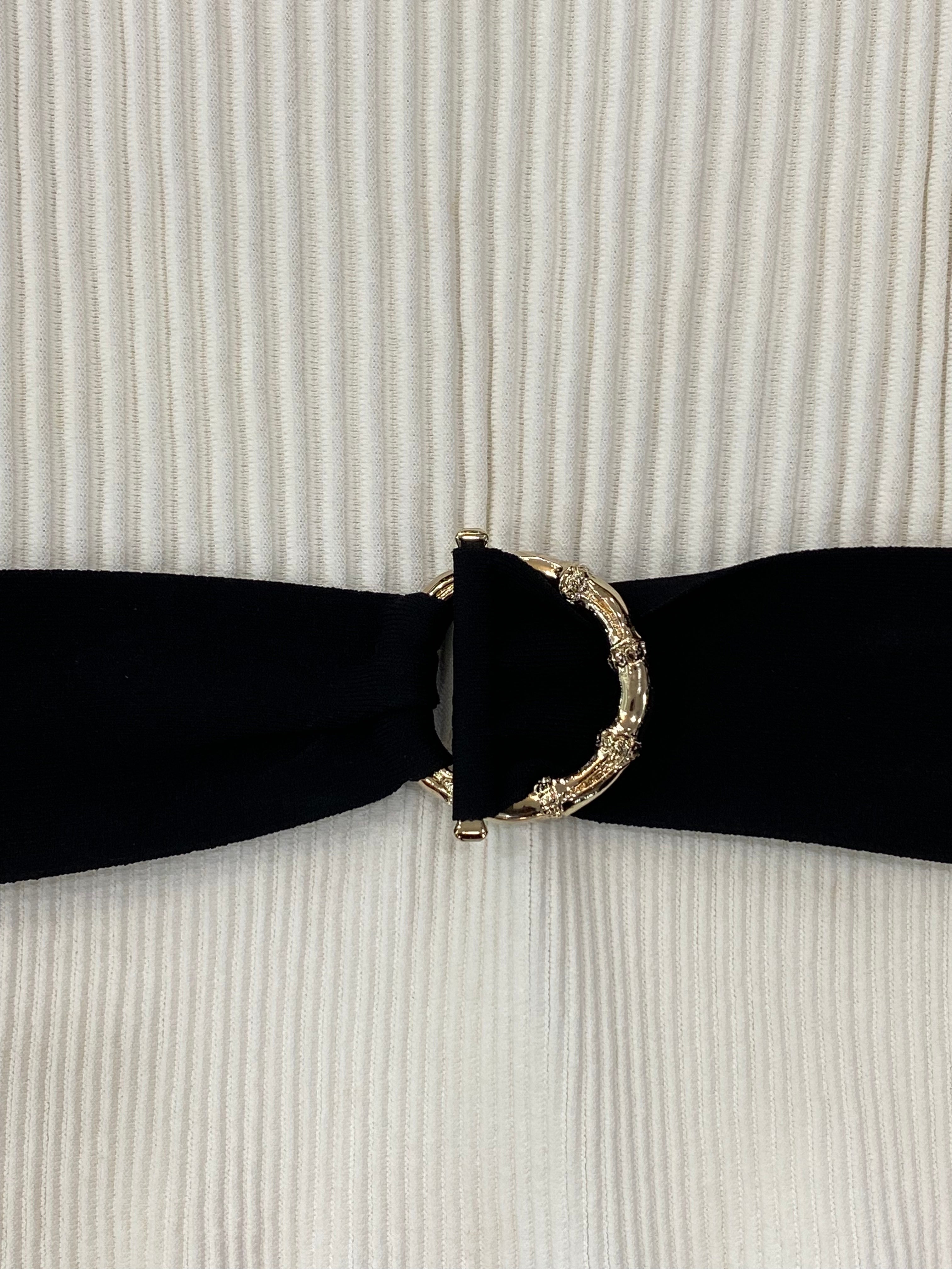 GUCCI KNITTED OFF SHOULDER TOP