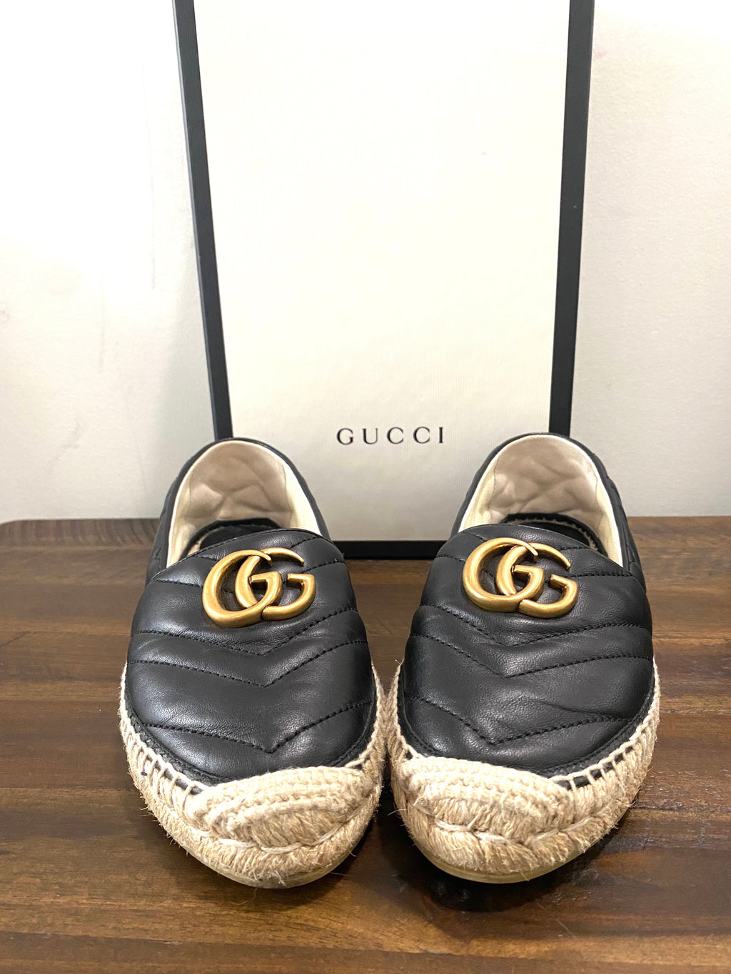GUCCI GG Matelassé ESPADRILLES