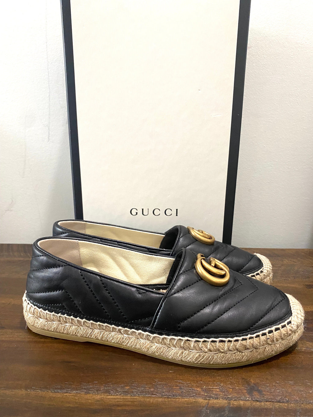 GUCCI GG Matelassé ESPADRILLES
