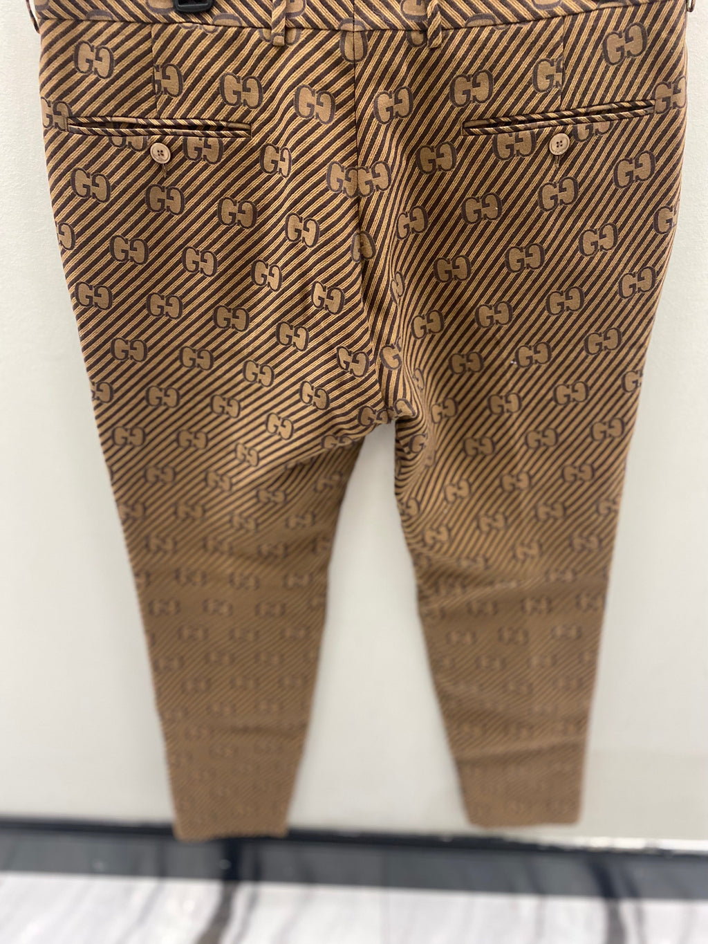 GUCCI MONOGRAM MEN'S TROUSERS