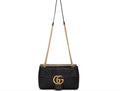 GUCCI GG MARMONT 2.0 MEDIUM SHOULDER BAG-NERO