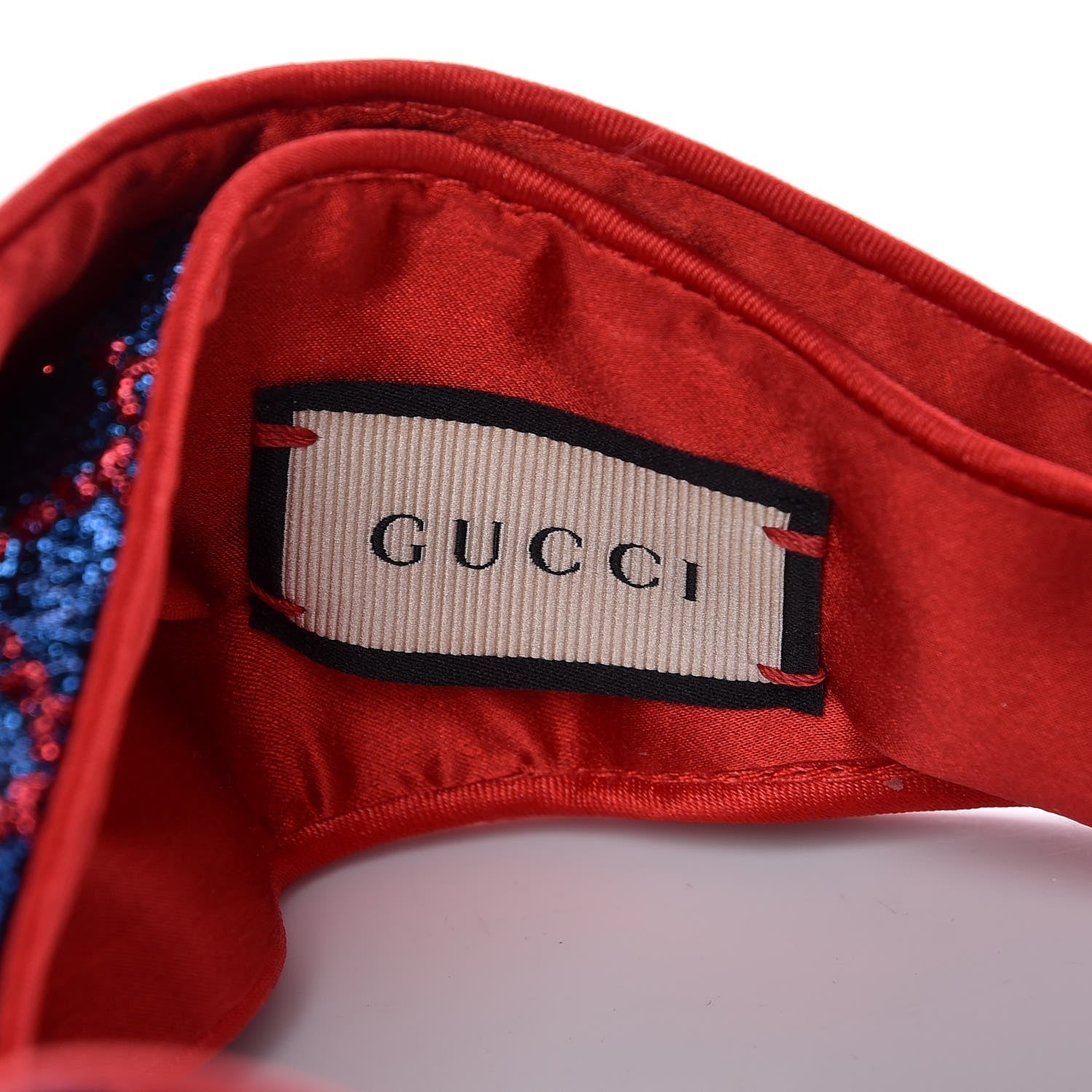 GUCCI METALLIC LUREX SILK GG SUPREME HEADBAND