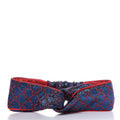 GUCCI METALLIC LUREX SILK GG SUPREME HEADBAND