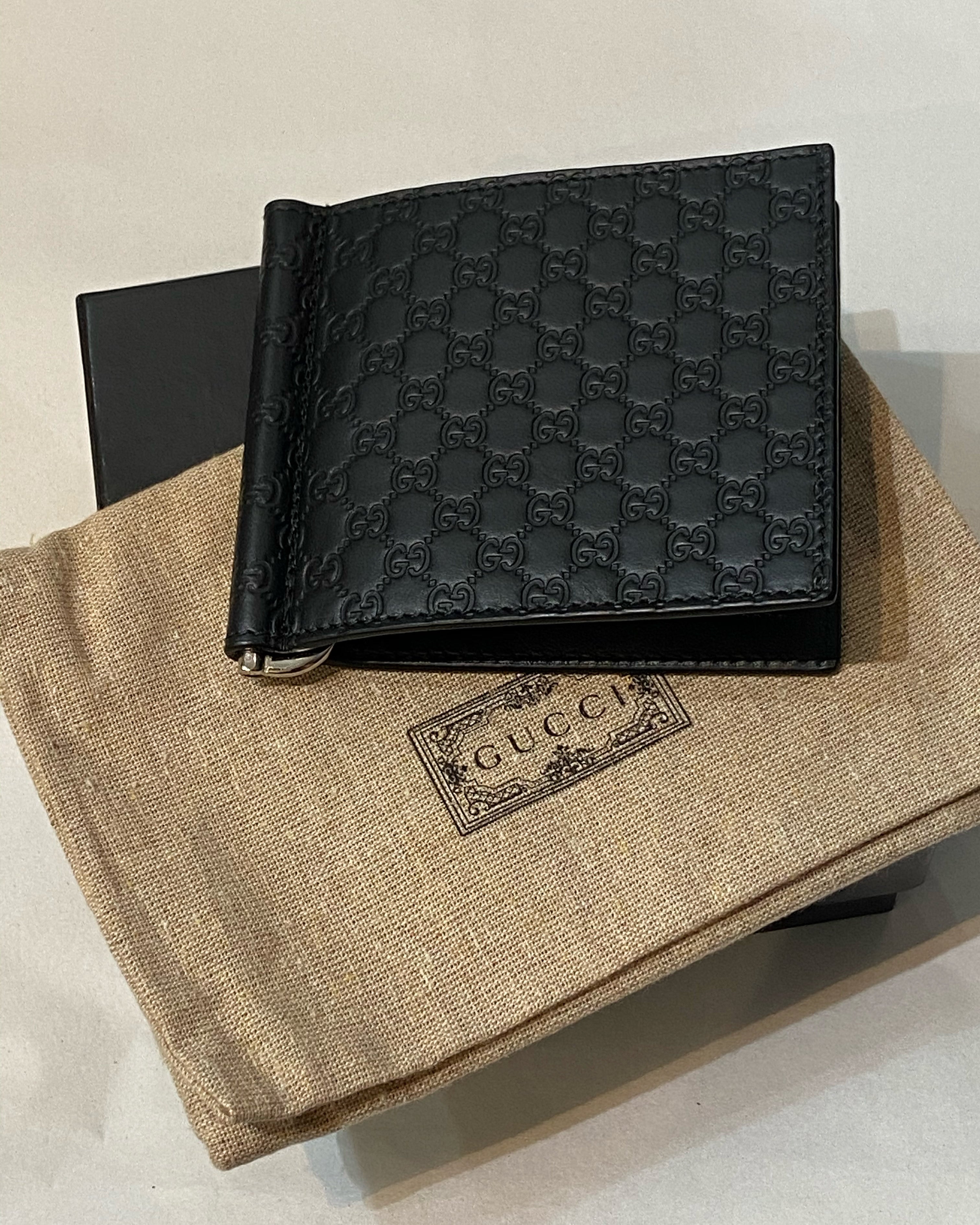 GUCCI MICROGUCCISSIMA LEATHER WALLET