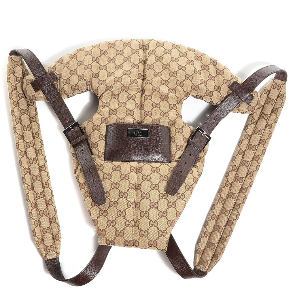 GUCCI GG MONOGRAM BABY CARRIER