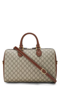 GUCCI GG SUPREME CANVAS BOSTON HANDBAG