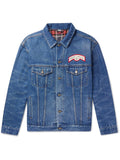 GUCCI OVERSIZED AMOR CAECUS DENIM JACKET