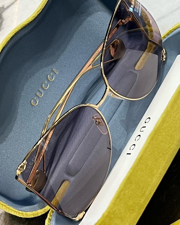 GUCCI OVERSIZED GG0252S SUNGLASSES