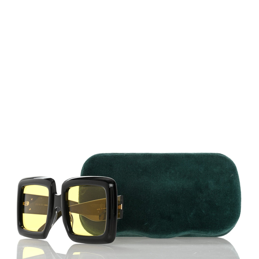 GUCCI OVERSIZED SQUARE SUNGLASSES