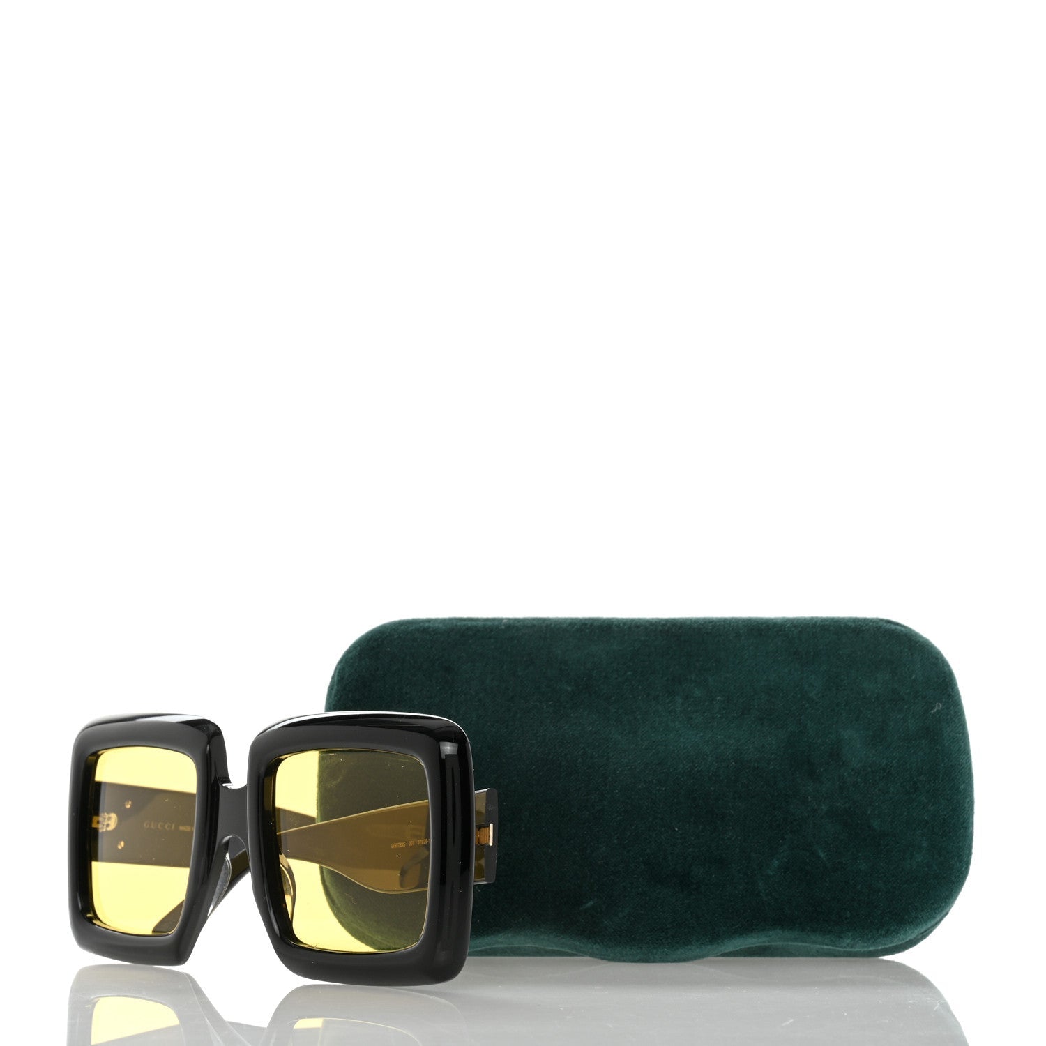 GUCCI OVERSIZED SQUARE SUNGLASSES