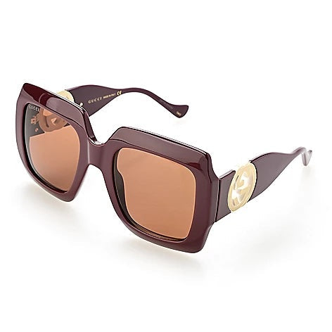 GUCCI GG OVERSIZED SQUARE SUNGLASSES
