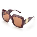 GUCCI GG OVERSIZED SQUARE SUNGLASSES