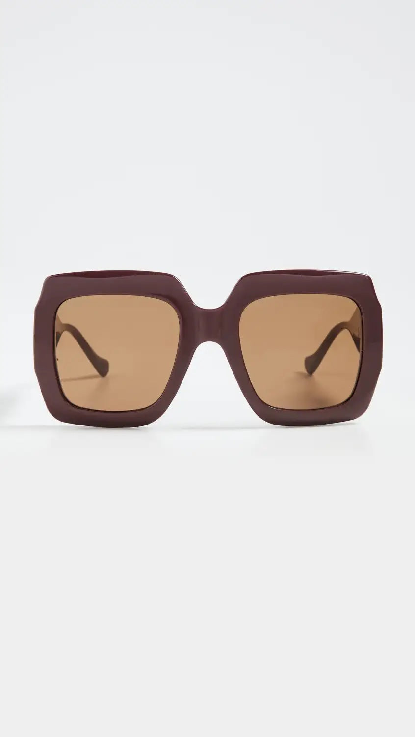 GUCCI GG OVERSIZED SQUARE SUNGLASSES