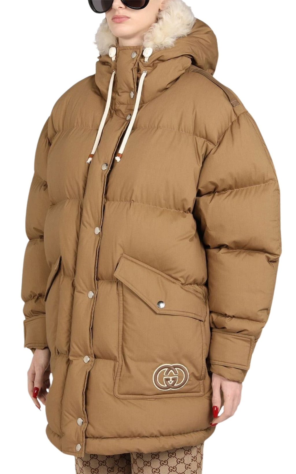 GUCCI PADDED COTTON PUFFER JACKET