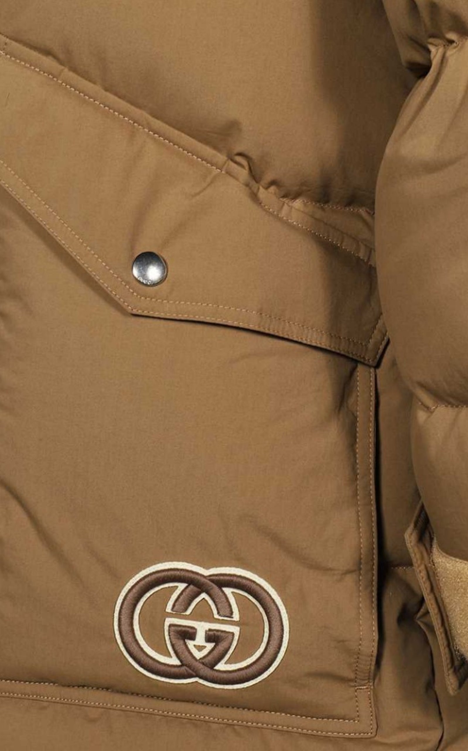 GUCCI PADDED COTTON PUFFER JACKET