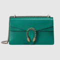 GUCCI DIONYSUS PEBBLED LEATHER SMALL SHOULDER BAG