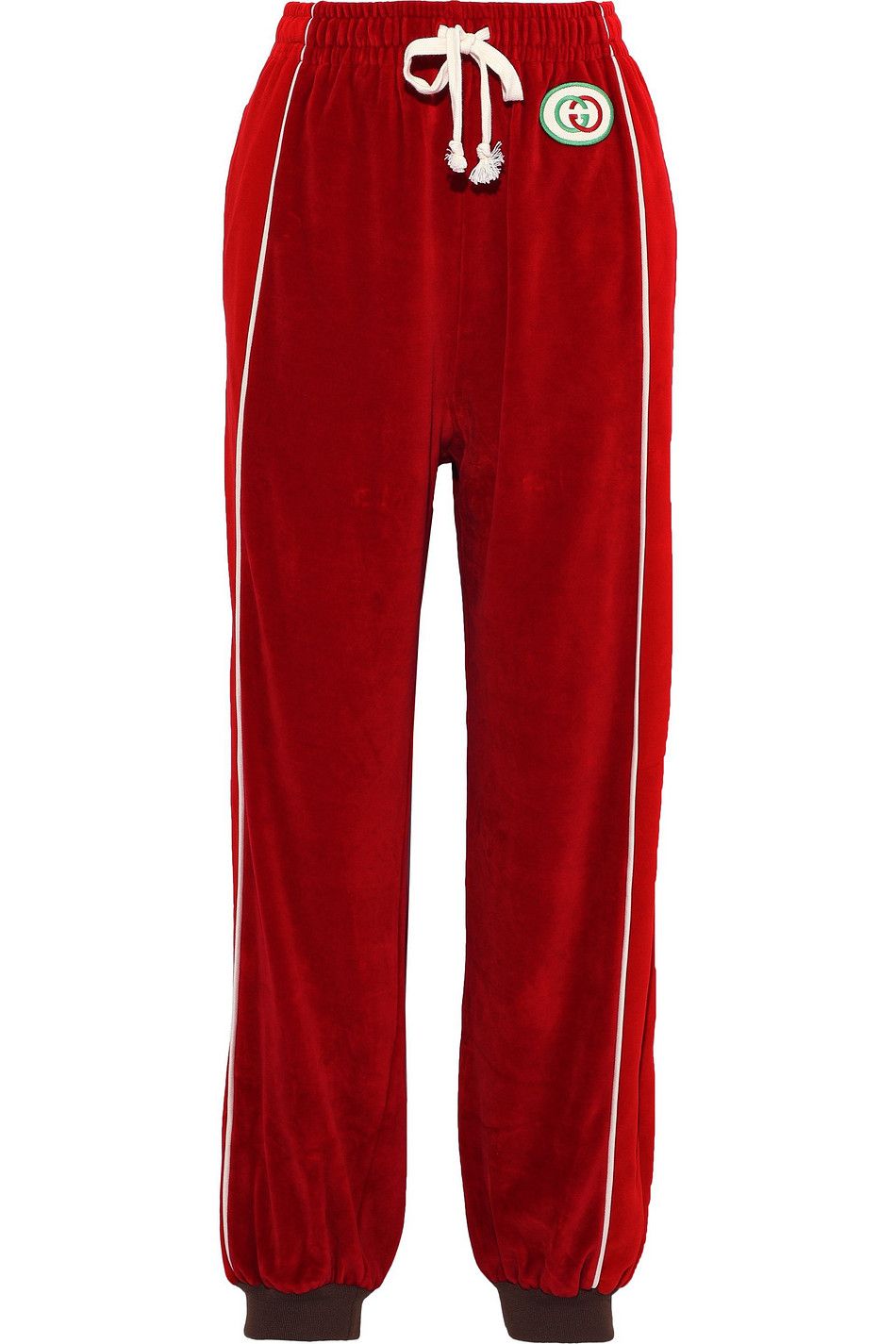 GUCCI CHENILLE DRAWSTRING LOUNGE PANTS