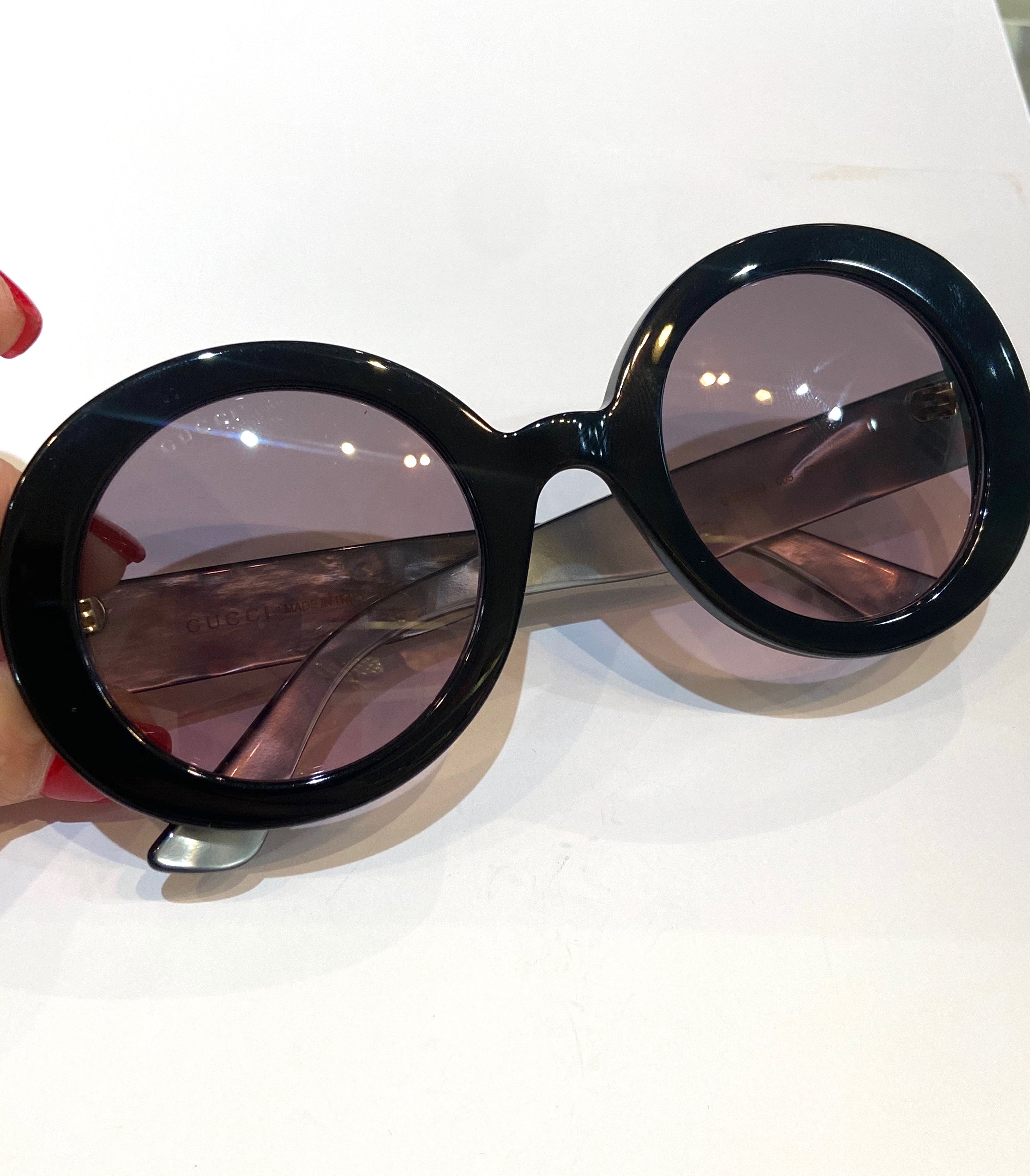 GUCCI ROUND FRAME SUNGLASSES