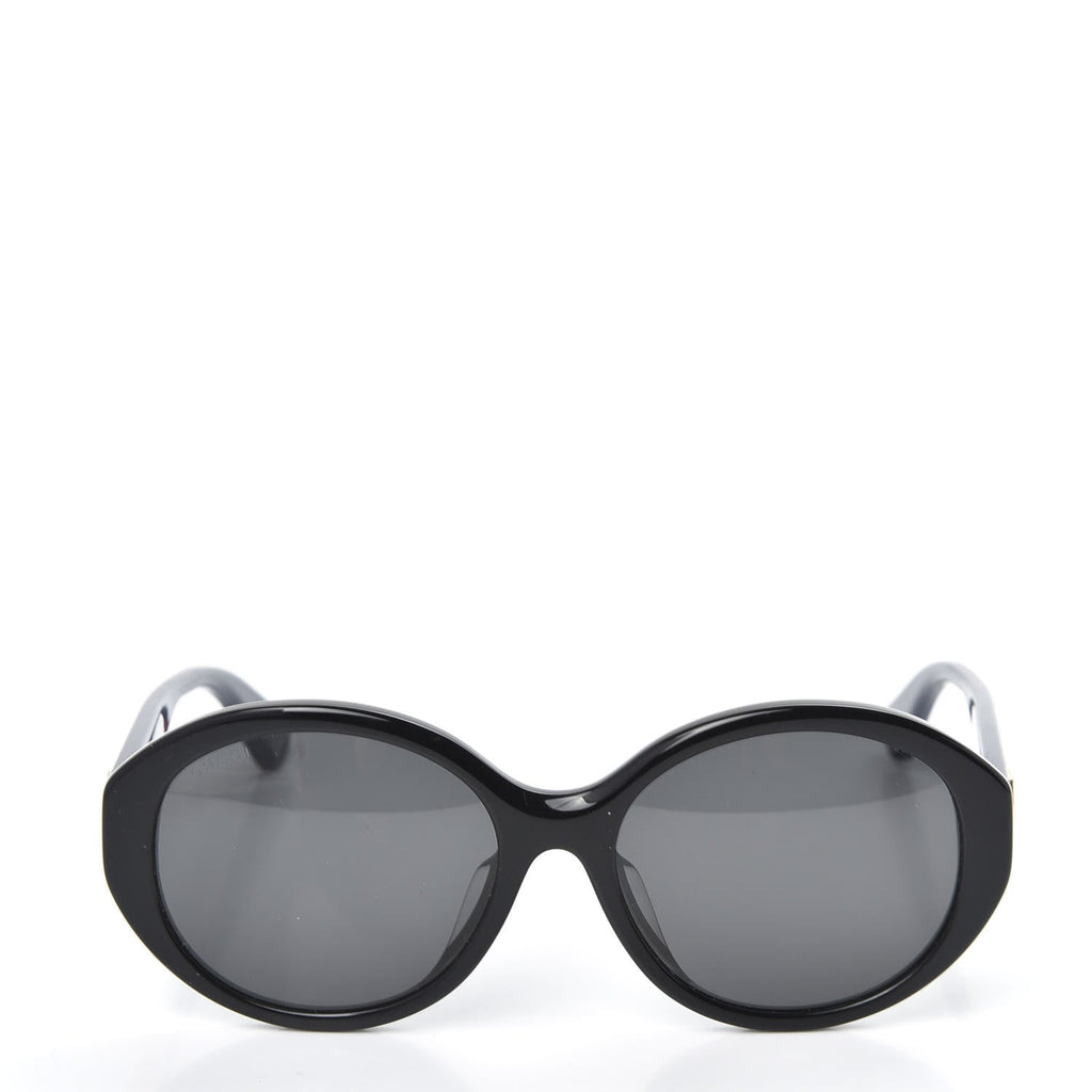 GUCCI ROUND WEB SUNGLASSES