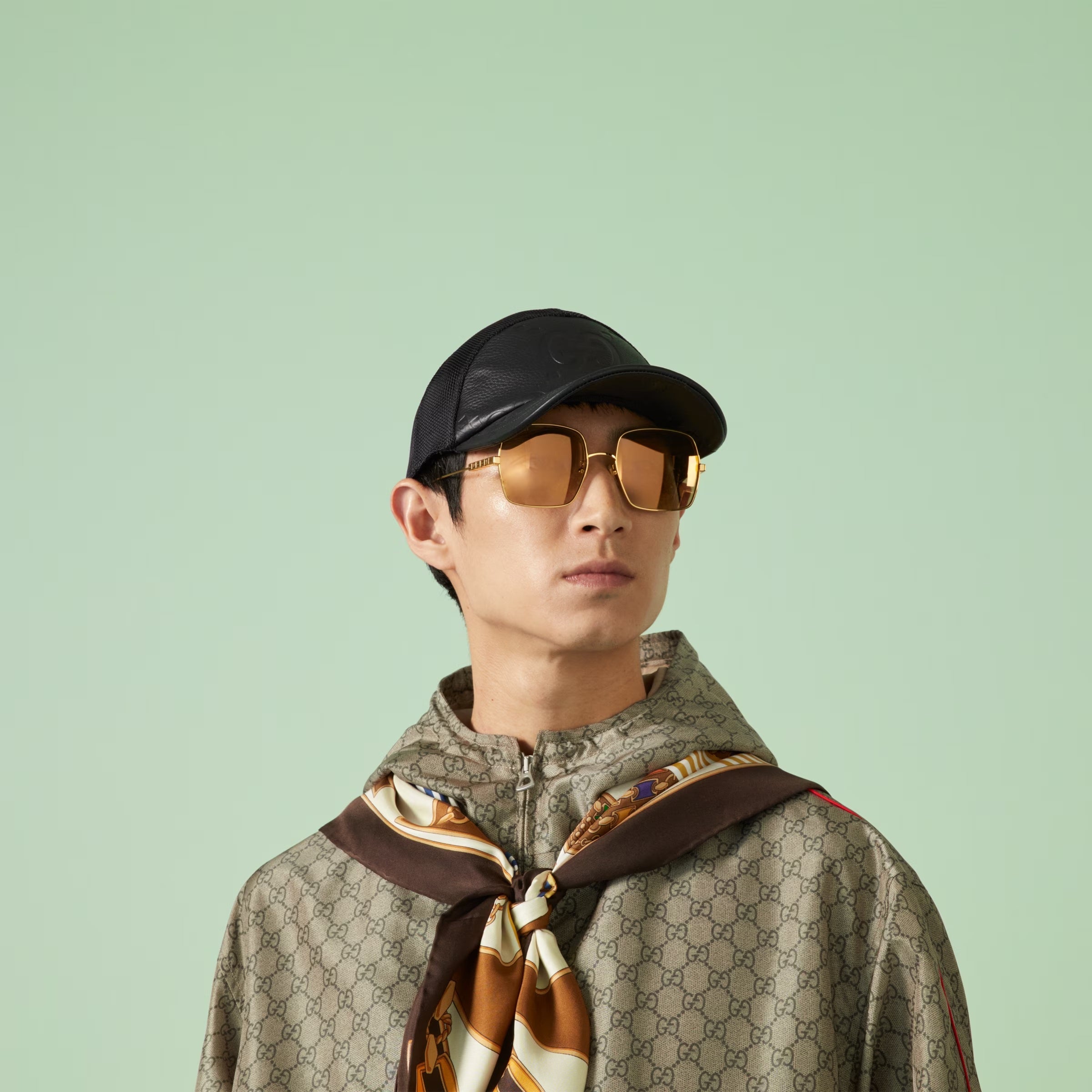 GUCCI SQUARE FRAME SUNGLASSES