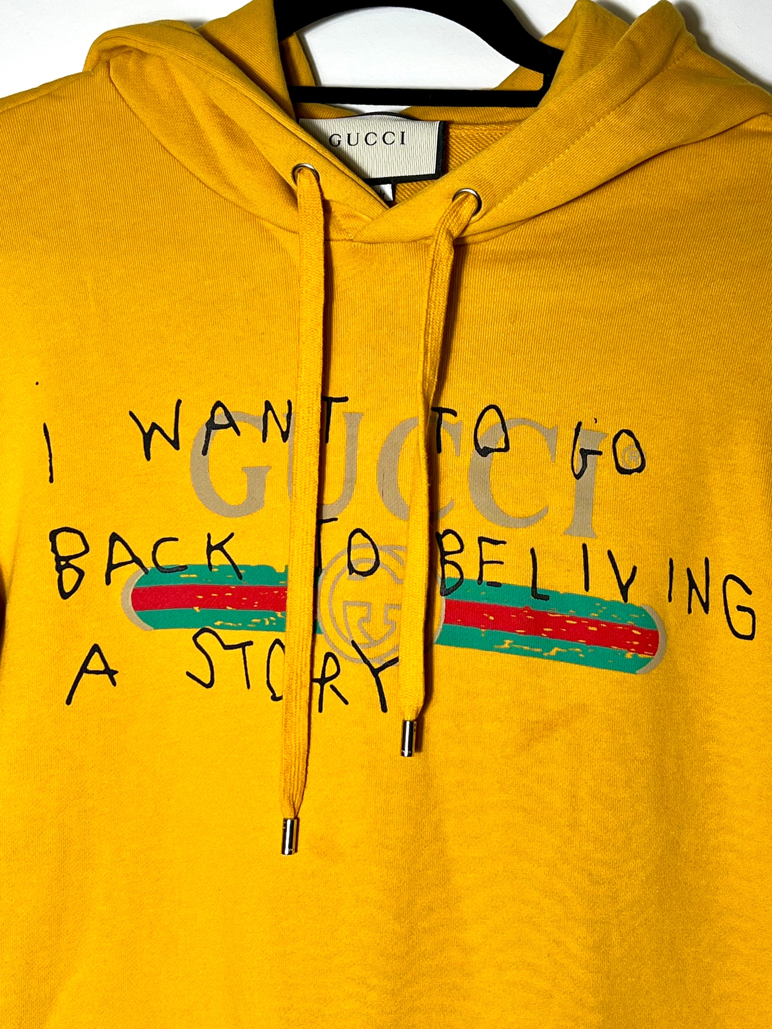 GUCCI GG STORY HOODED SWEATSHIRT