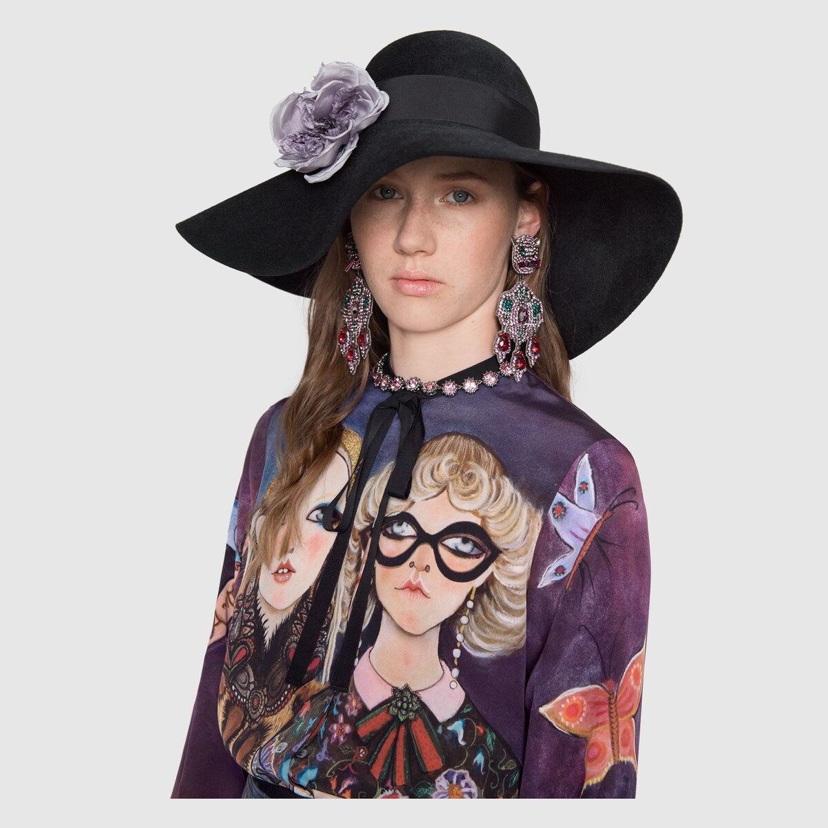 GUCCI UNSKILLED WORKER SILK SHIRT