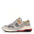GUCCI ULTRASPACE GLITTER CALFSKIN MESH SNEAKERS