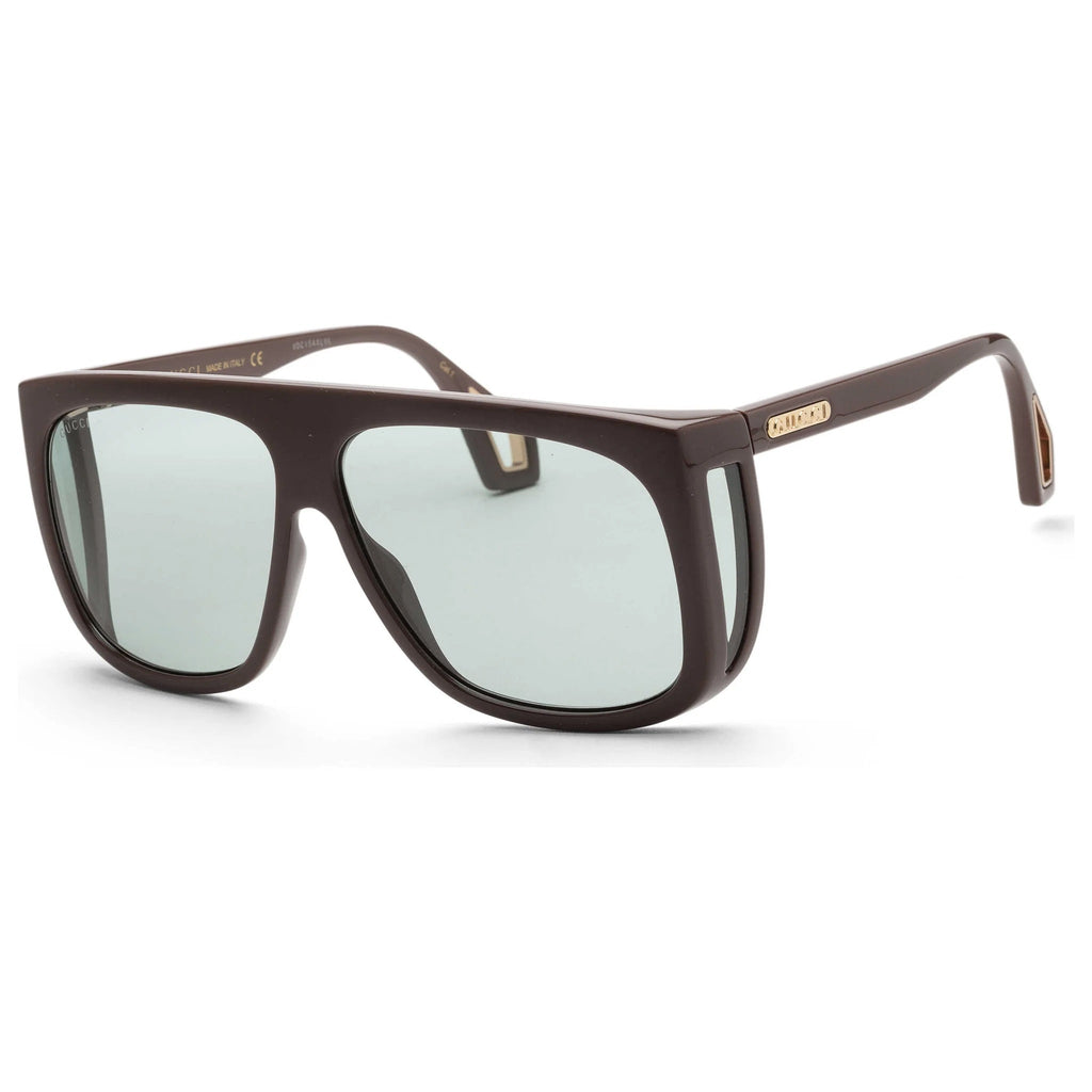 GUCCI UNISEX OVERSIZED 62MM AVIATOR SUNGLASSES