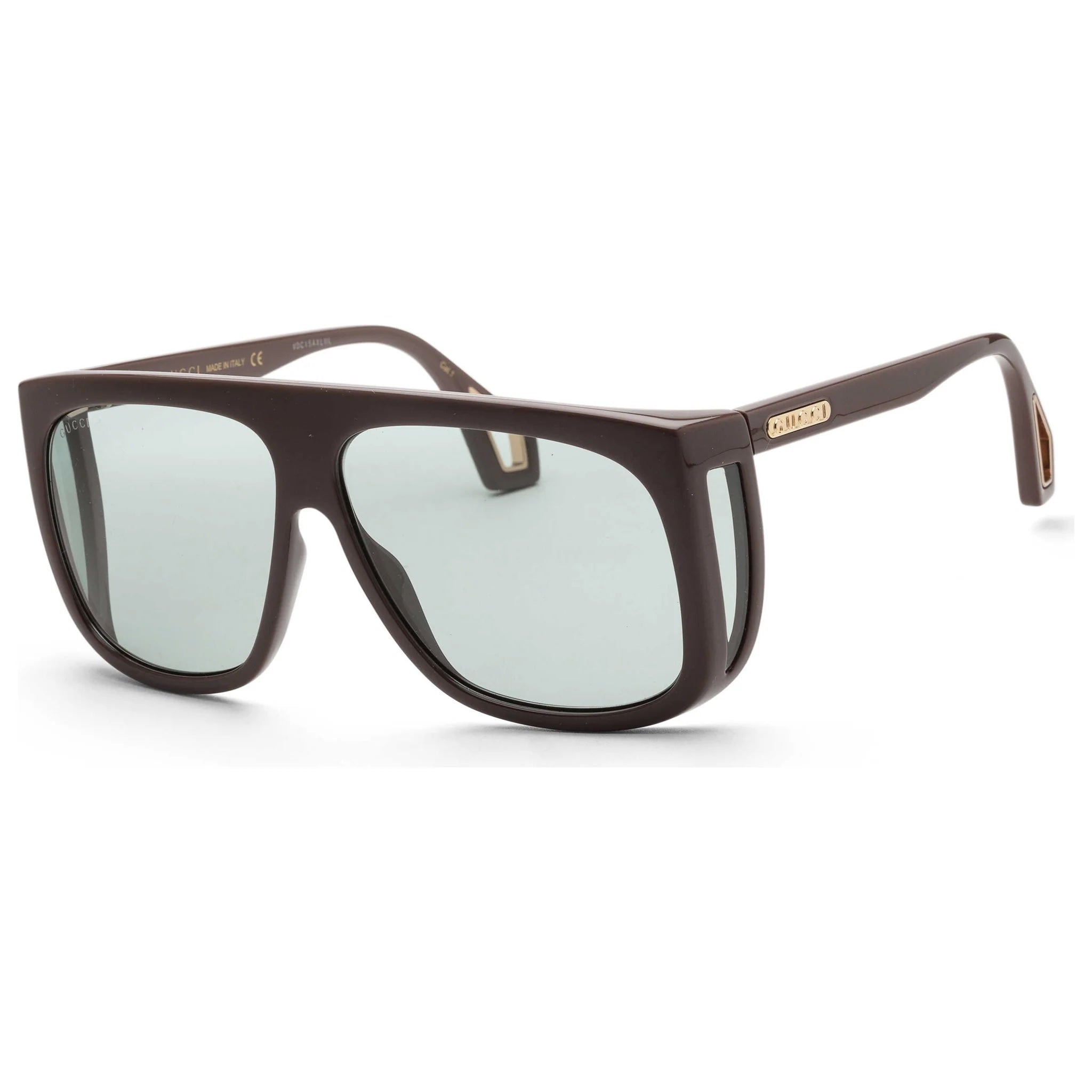 GUCCI UNISEX OVERSIZED 62MM AVIATOR SUNGLASSES