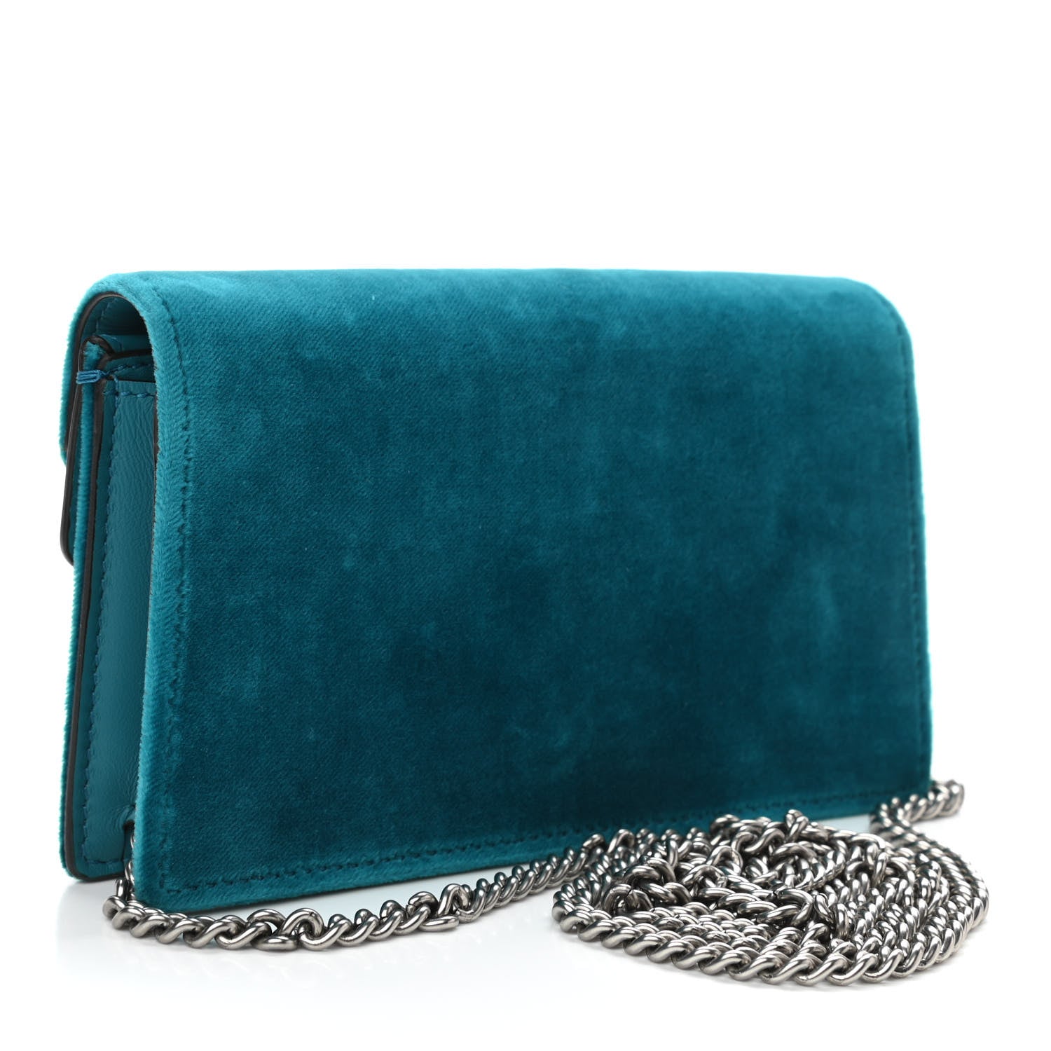 GUCCI DIONYSUS SUPER MINI VELVET SHOULDER BAG