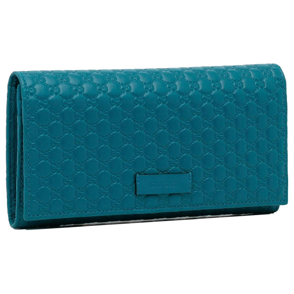 GUCCI MICROGUCCISSIMA CONTINENTAL FLAP WALLET