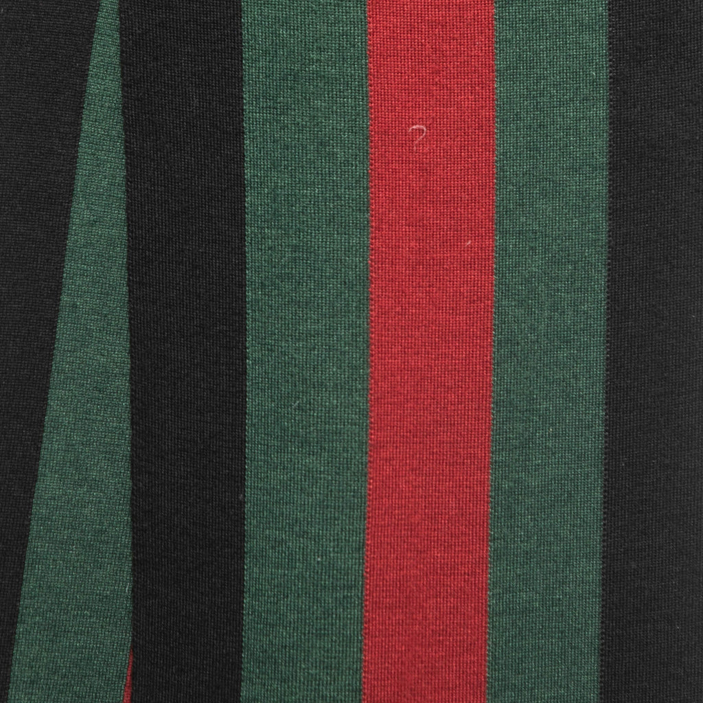 GUCCI SILK WOOL WEB KNIT SCARF