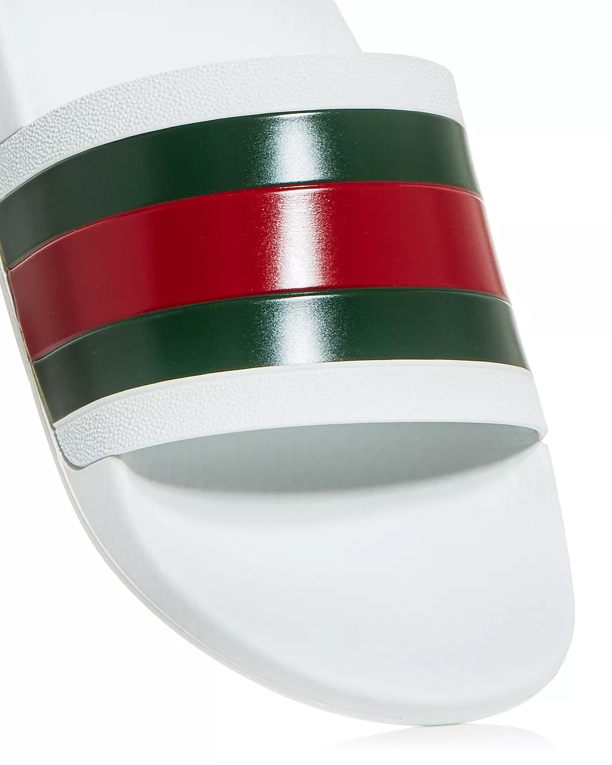 GUCCI WEB STRIPE SIGNATURE MEN'S SLIDES