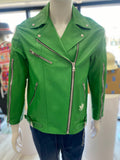 GUCCI X ADIDAS MEN'S LEATHER BIKER JACKET