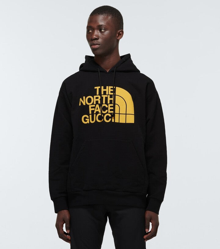 GUCCI X THE NORTH FACE COTTON JERSEY HOODIE