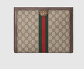 GUCCI GG SUPREME OPHIDIA CLUTCH