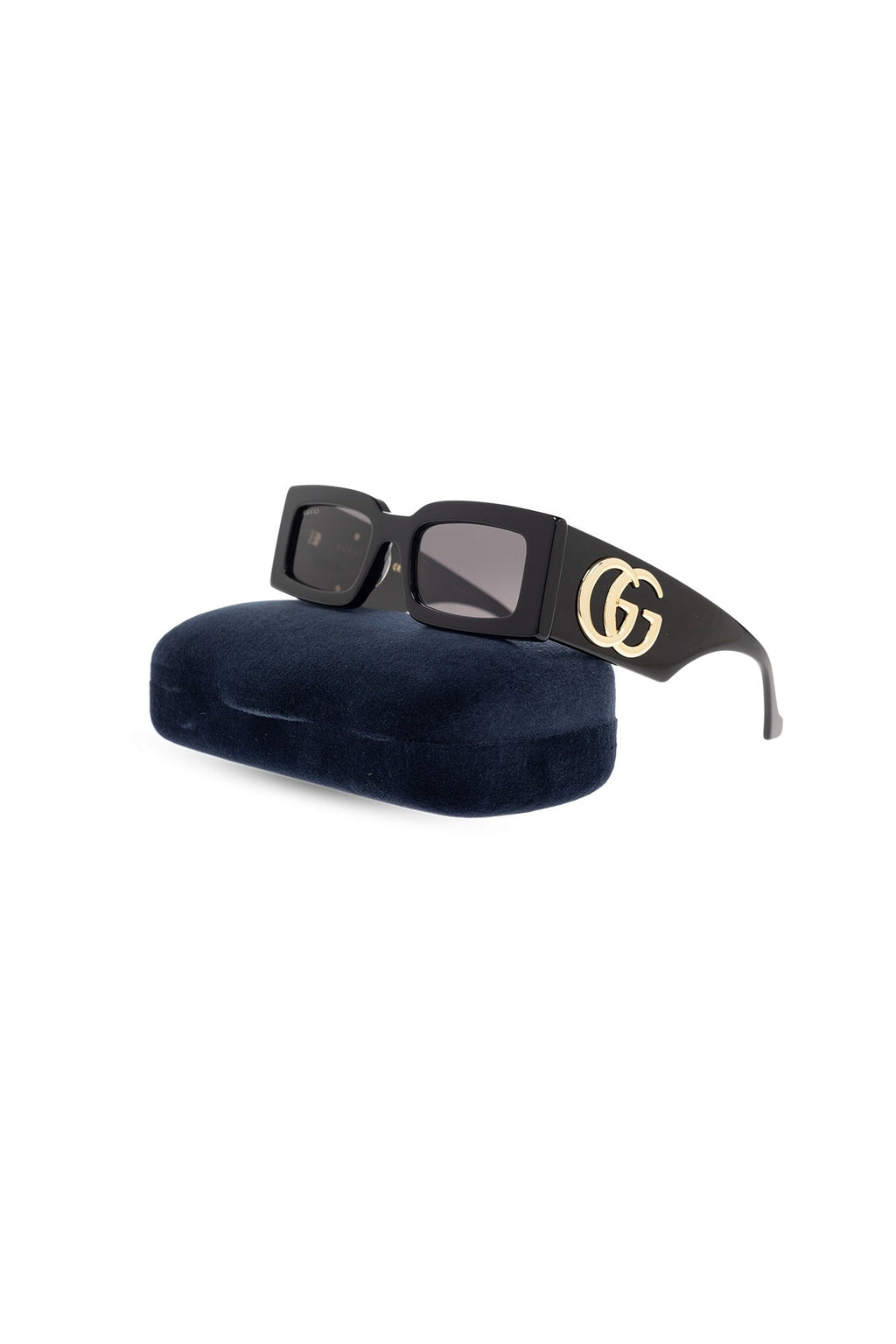 GUCCI RECTANGLE FRAME SUNGLASSES