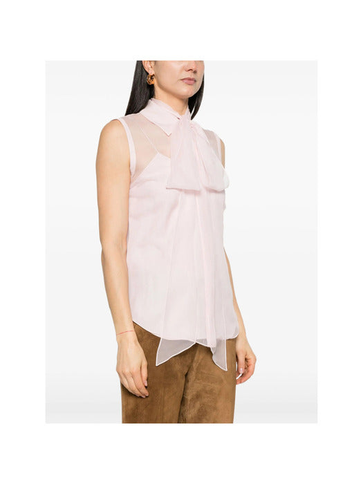 GUCCI SILK CHIFFON BLOUSE SHIRT