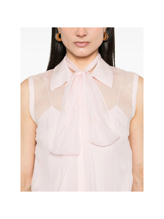GUCCI SILK CHIFFON BLOUSE SHIRT