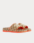GUCCI X NORTH FACE MONOGRAM SLIDES