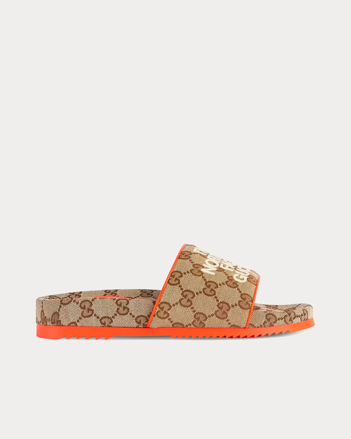 GUCCI X NORTH FACE MONOGRAM SLIDES