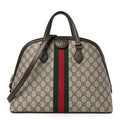 GUCCI GG SUPREME OPHIDIA MEDIUM BAG