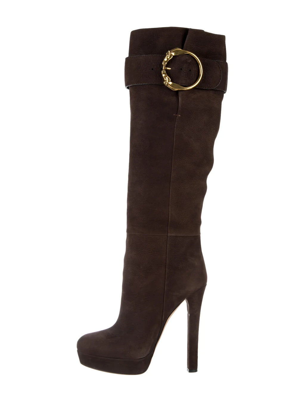 GUCCI JOSEPHINE PLATFORM KNEE-HIGH BOOTS