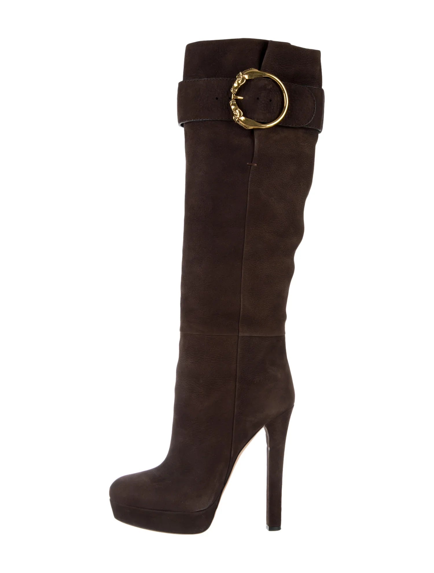 GUCCI JOSEPHINE PLATFORM KNEE-HIGH BOOTS