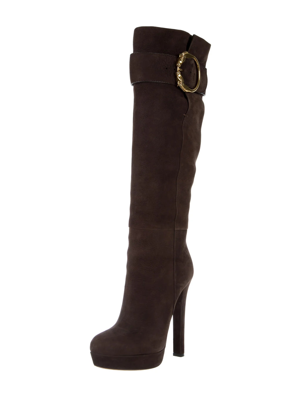 GUCCI JOSEPHINE PLATFORM KNEE-HIGH BOOTS