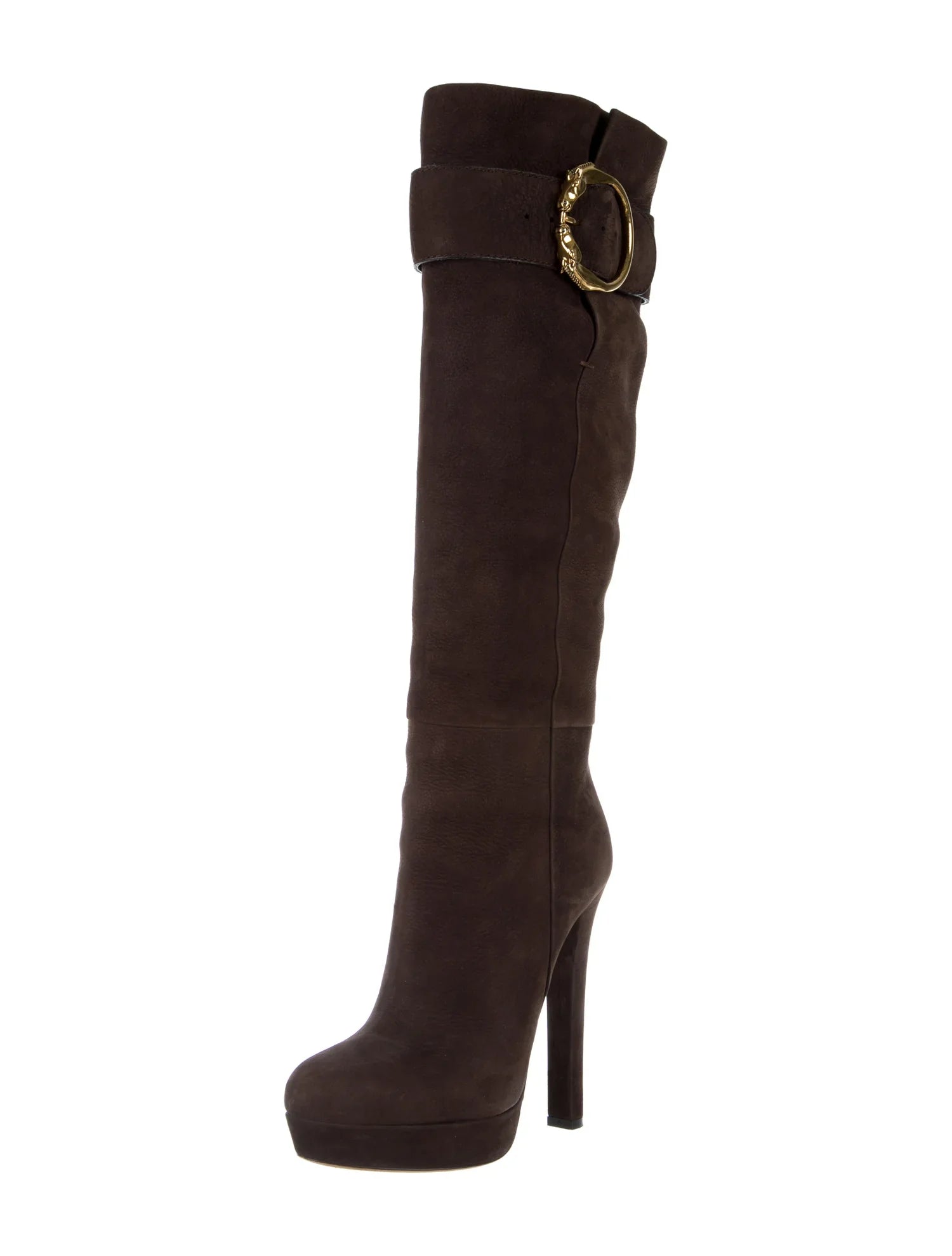 GUCCI JOSEPHINE PLATFORM KNEE-HIGH BOOTS