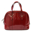 GUCCI MICROGUCCISSIMA NICE MEDIUM RED SHOULDER BAG