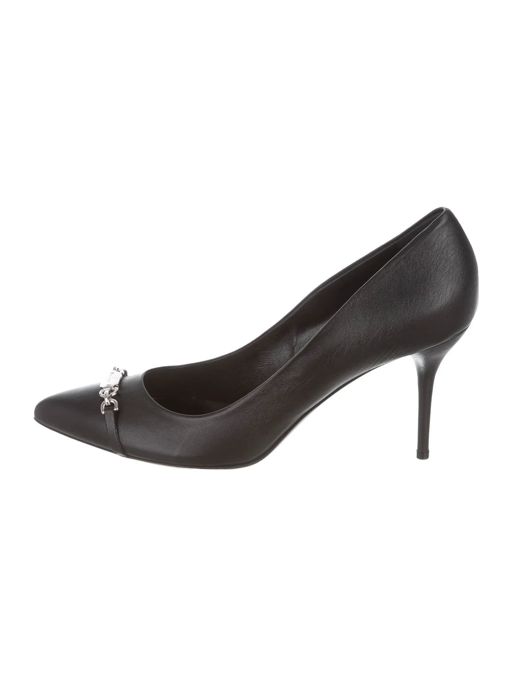 GUCCI NAPPA MOLAITA MID HEEL PUMPS